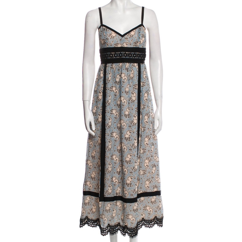 Anna Sui Silk Evening Gown NWT